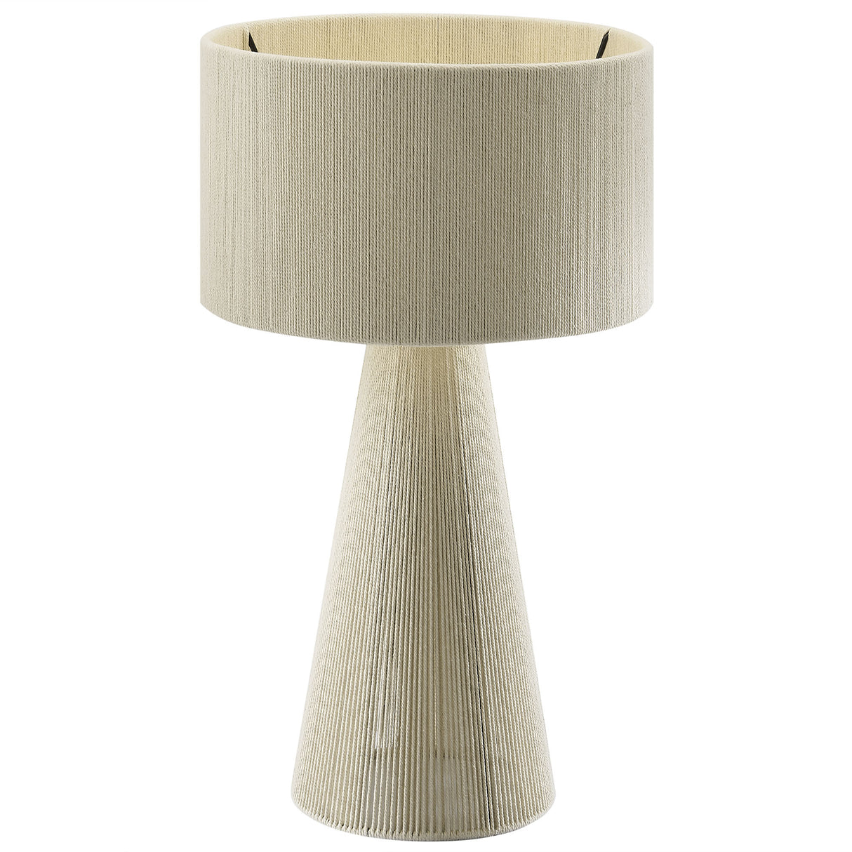 Gia Handwoven Cotton Thread Table Lamp by Modway