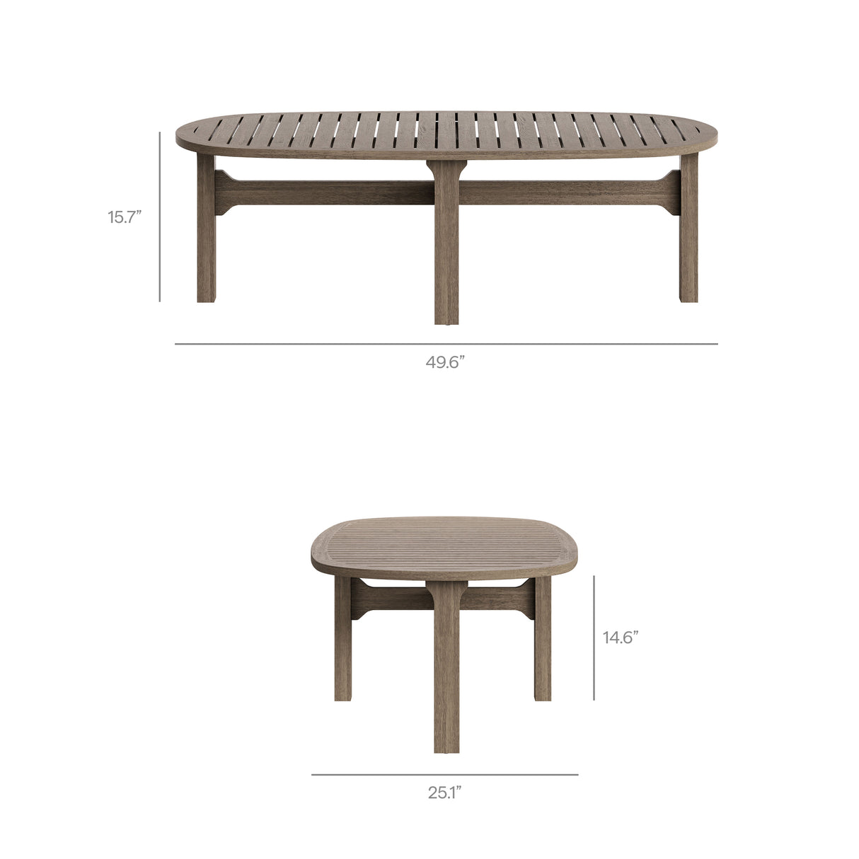 Saratoga 4-Piece Outdoor Patio Teak Wood Furniture Set by Modway