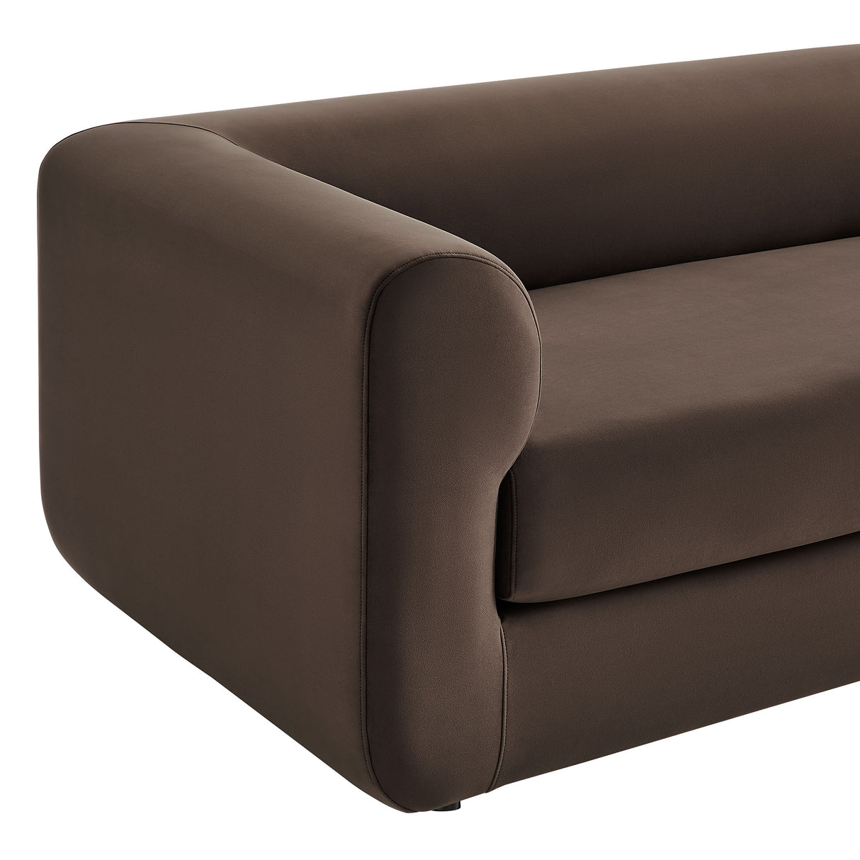 Leif 89" Performance Velvet Upholstered Sofa by Modway