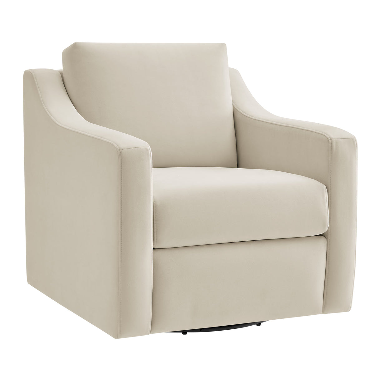 Liora Performance Velvet Swivel Armchair by Modway