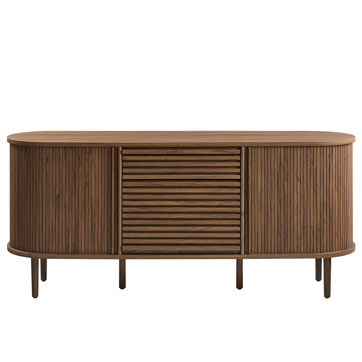 Harlan 67" Fluted Oval Sideboard Cabinet by Modway