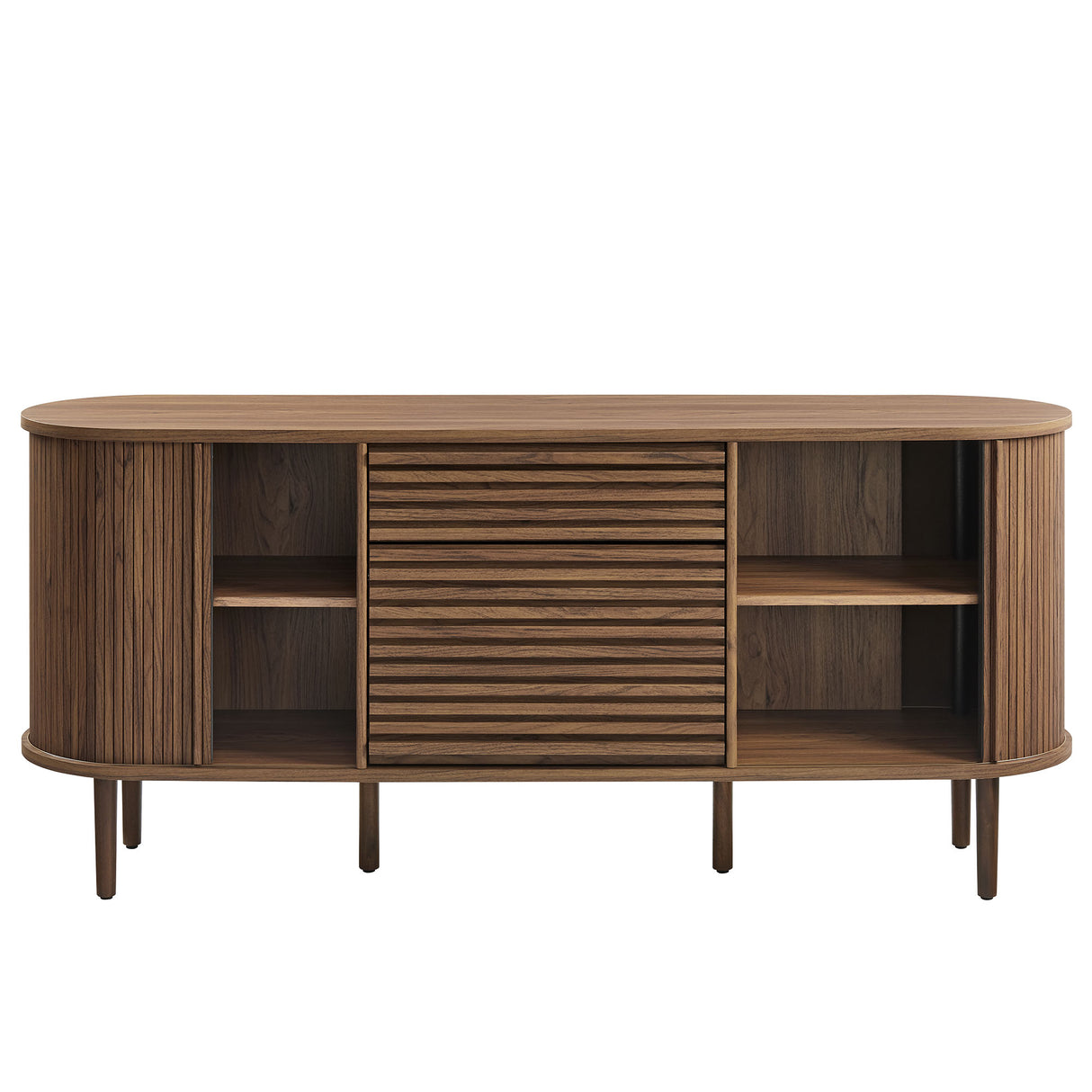 Harlan 67" Fluted Oval Sideboard Cabinet by Modway