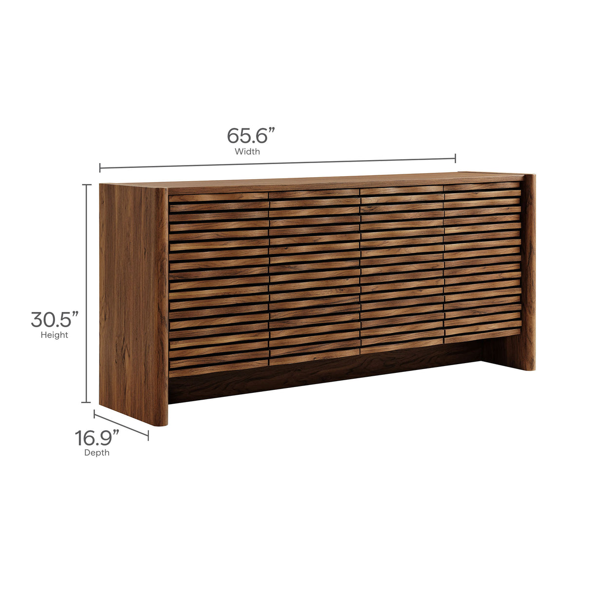 Emric Wave 66" 4-Door Sideboard by Modway