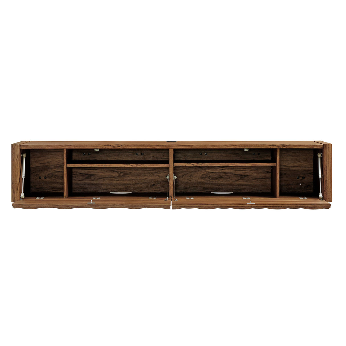 Emric Wave 71" Wall-Mounted TV Cabinet by Modway