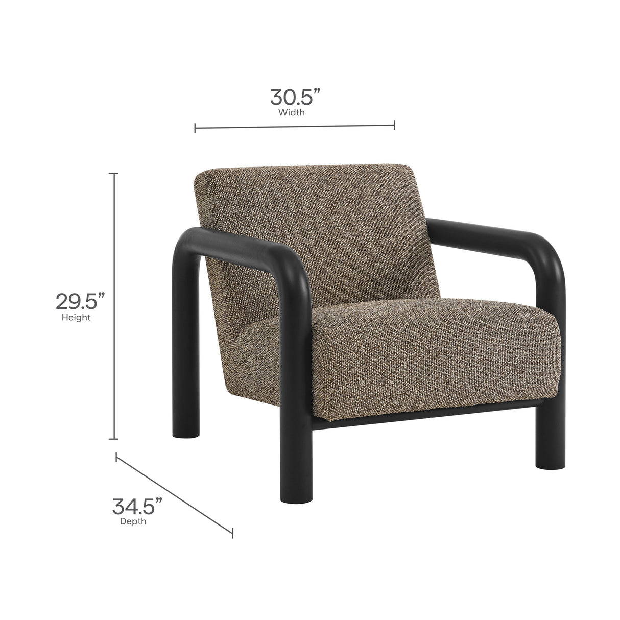 Sereno Boucle Accent Chair by Modway