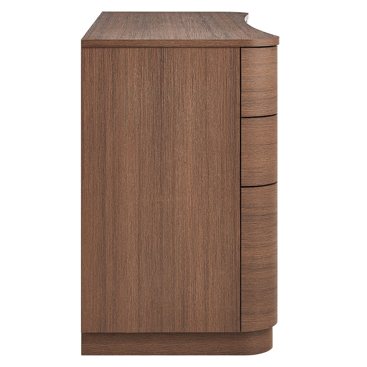 Mirae 55" 6-Drawer Curved Office Desk by Modway