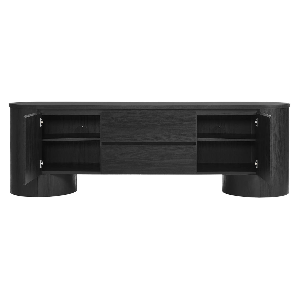 Duval 71 Inch Oval TV Cabinet by Modway