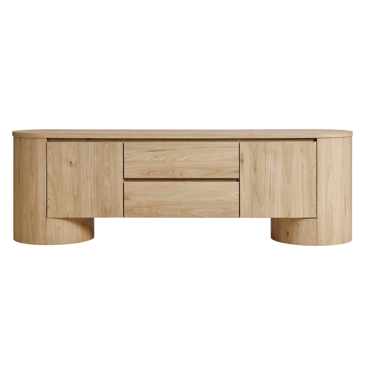 Duval 71 Inch Oval TV Cabinet by Modway