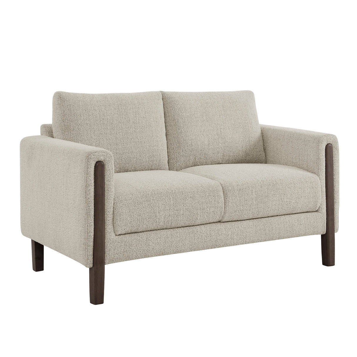 Hawken Boucle Fabric Loveseat by Modway