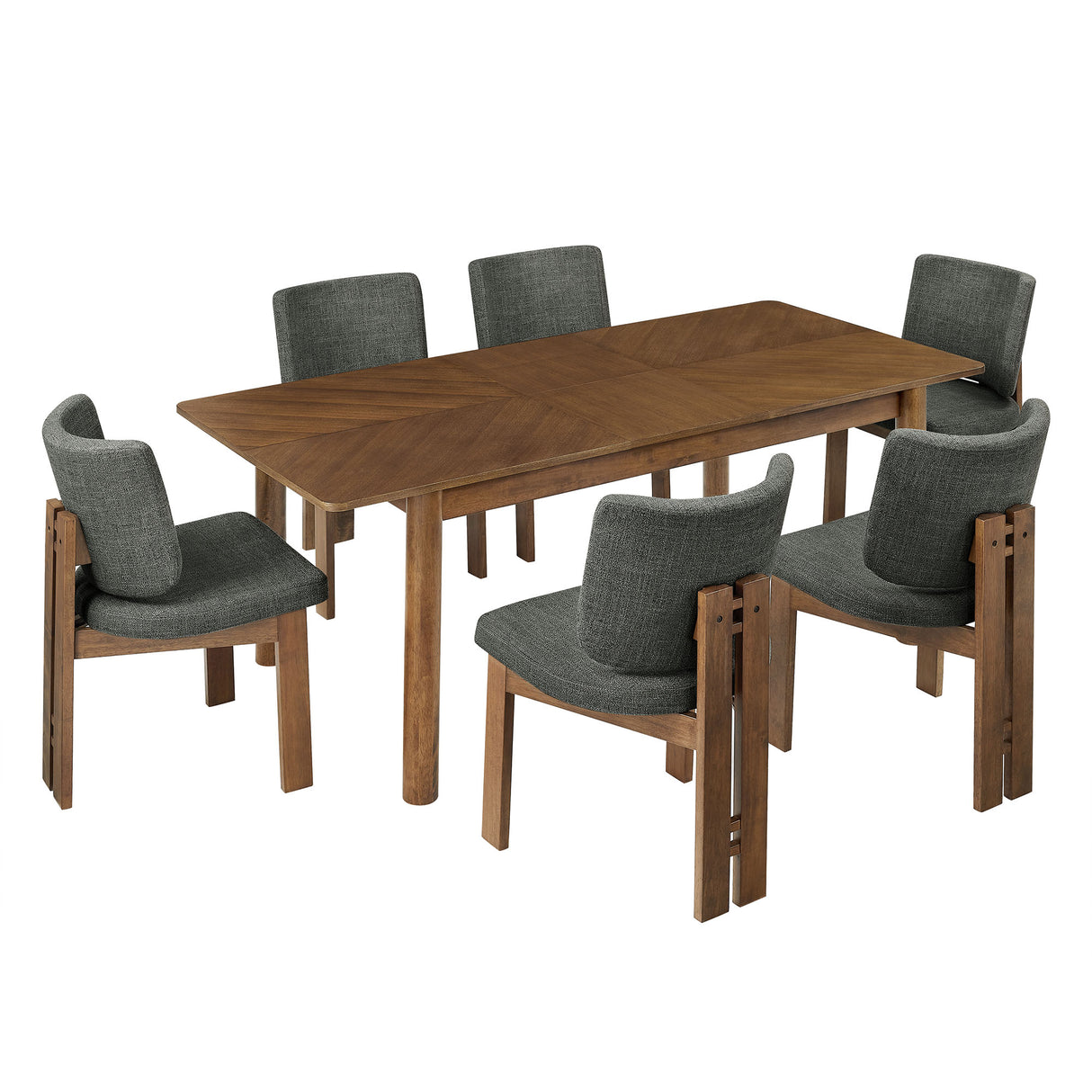 Alba 7-Piece Dining Set by Modway