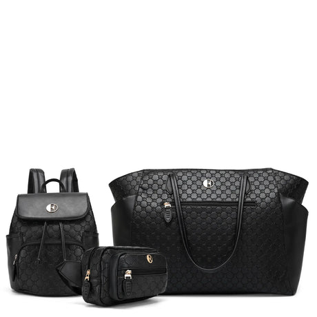 Compass-Backpack,-Weekender-&-Crossbody-Set-Bag-Set