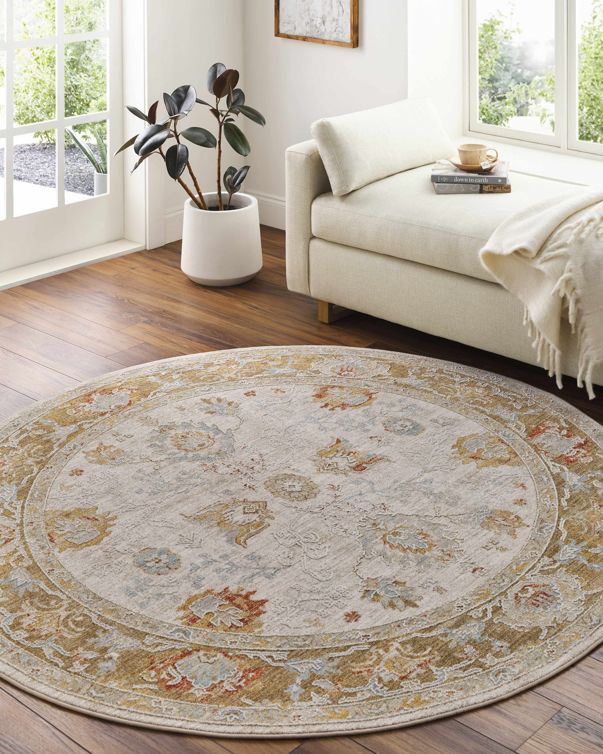 Elloree Traditional Statement Rug