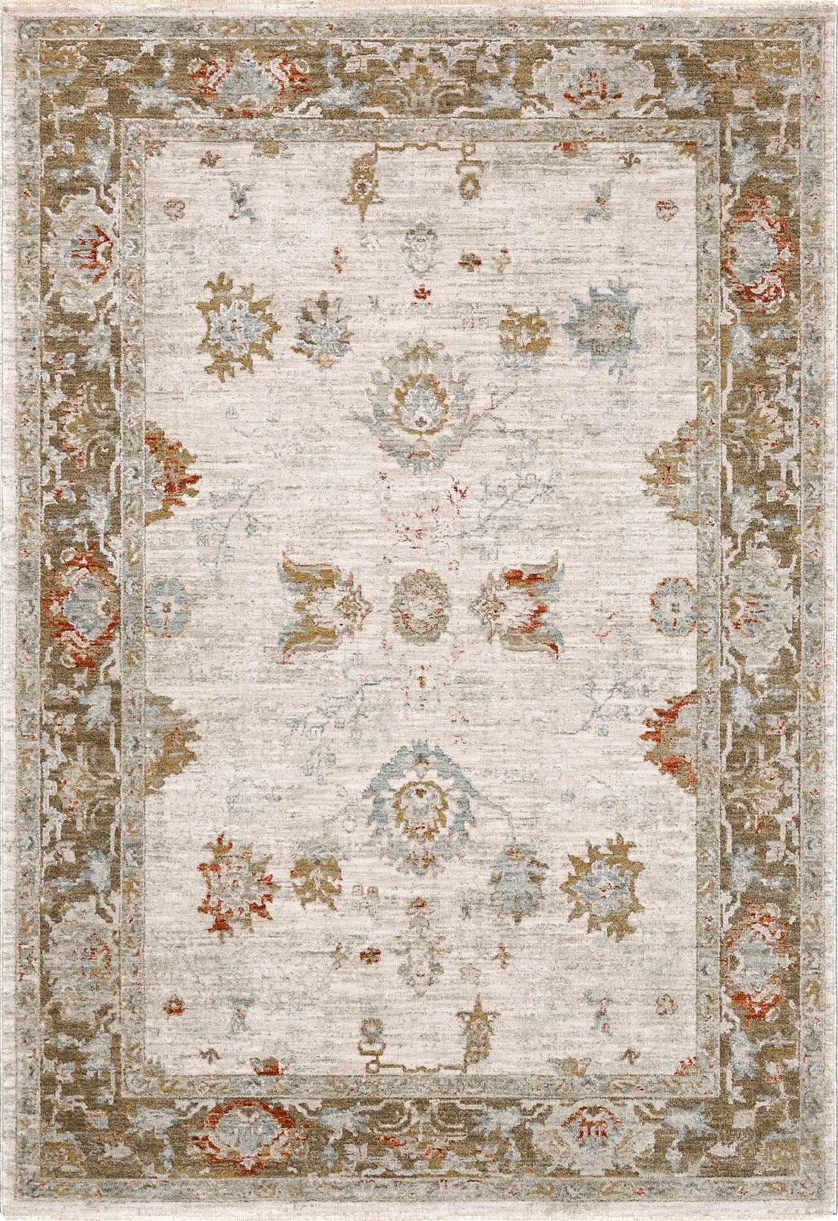 Elloree Traditional Statement Rug