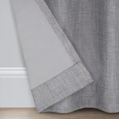 Eclipse Rowland Blackout Window Curtain Panel - 52" Wide, 108" Length