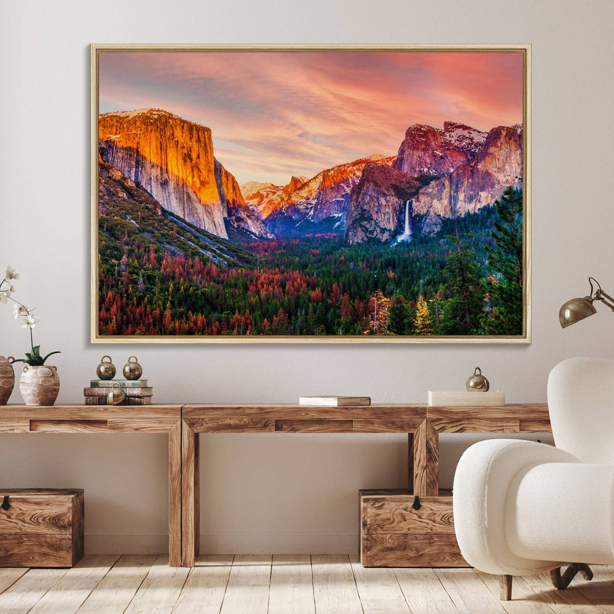 El Capitan Yosemite National Park Canvas Wall Art Print