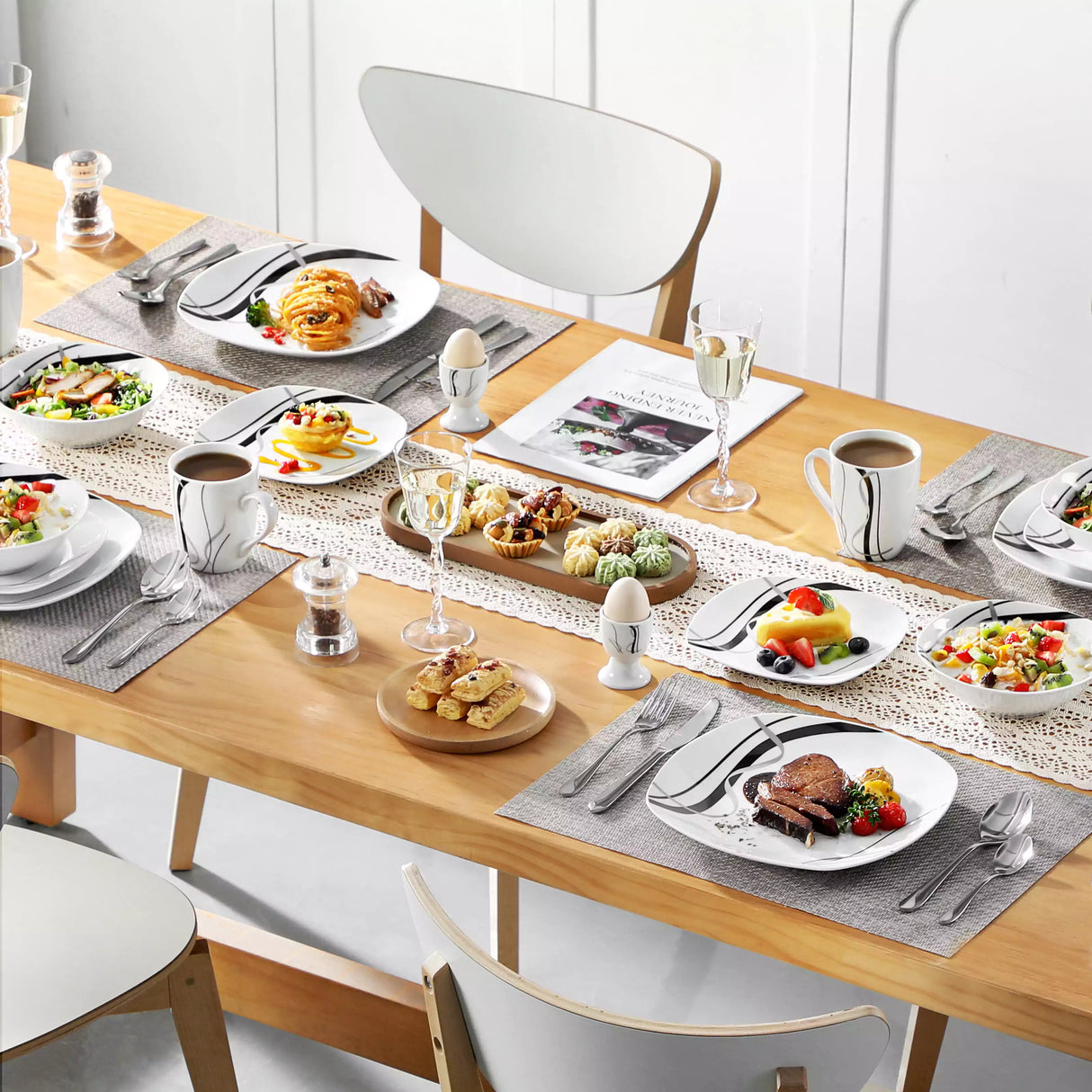 Fiona 20 Piece Dinnerware Set