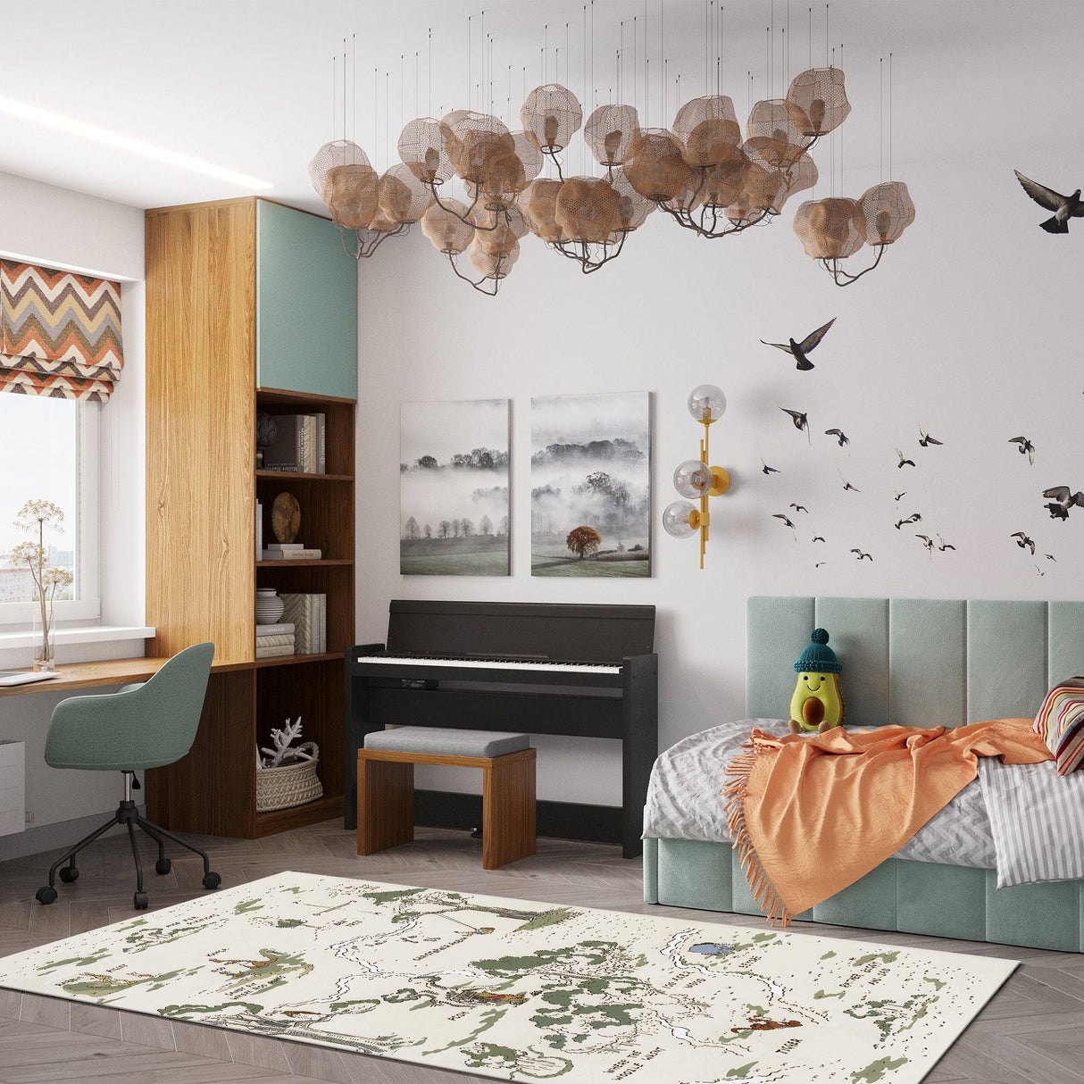 Brinon Area Rug