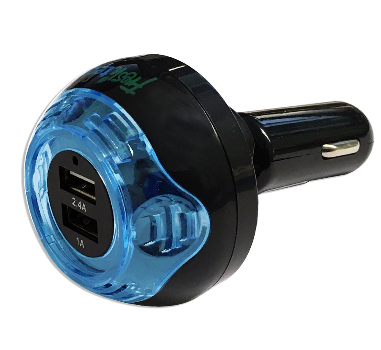 2-Pack-FreshTech-Dual-USB-Air-Freshener-with-6-Scent-Refills-