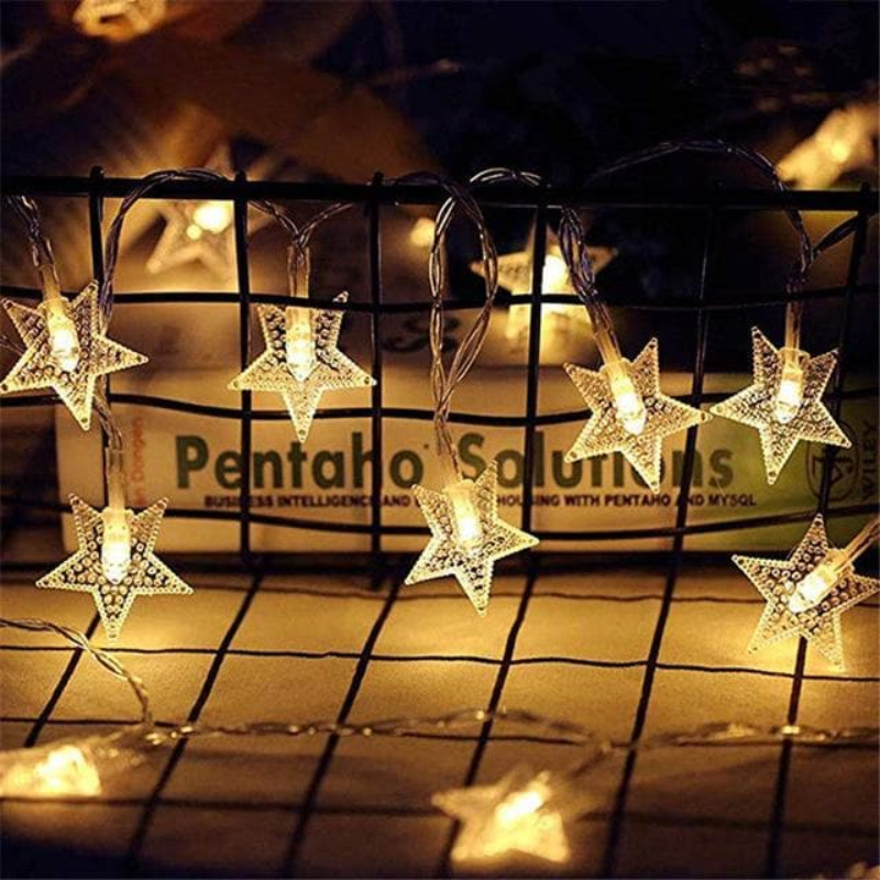 LED Fairy String Lights 2-10m 20-100 LEDs Warm Cool White Indoor Outdoor