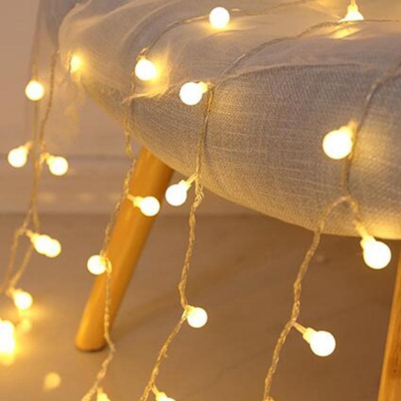 LED Fairy String Lights 2-10m 20-100 LEDs Warm Cool White Indoor Outdoor