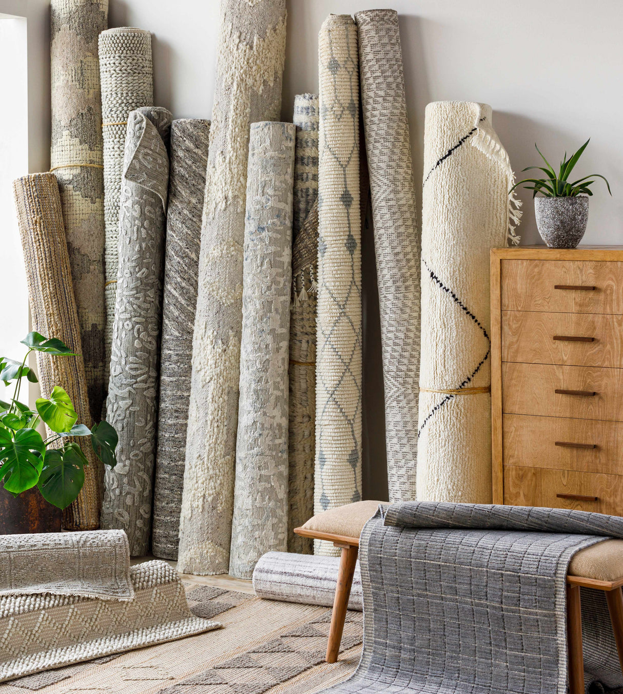 Ardee Totem Jute&Wool Blend Rug - Clearance