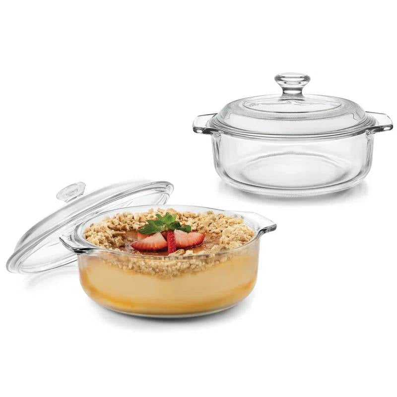 Set-of-2-1-Quart-Glass-Dutch-Oven-Casserole-Bakeware-Baking-Dishes-with-Lids-Dutch-Ovens-&-Casseroles