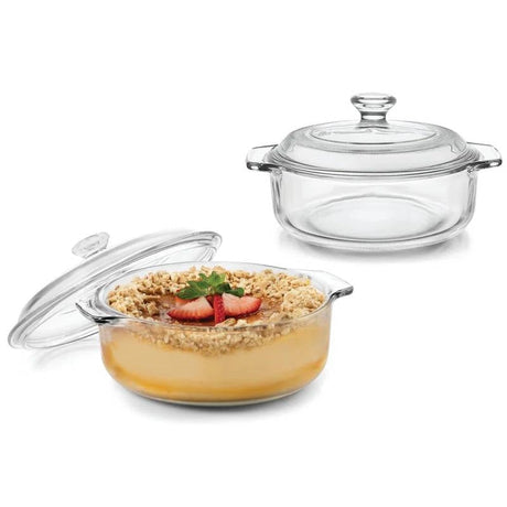 Set-of-2-1-Quart-Glass-Dutch-Oven-Casserole-Bakeware-Baking-Dishes-with-Lids-Dutch-Ovens-&-Casseroles