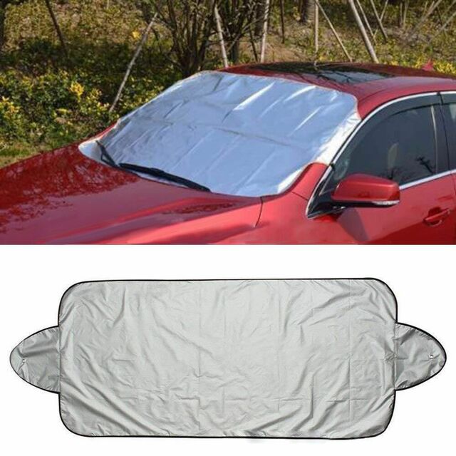 Reversible Car Windshield Protector for Winter Snow & Summer Heat