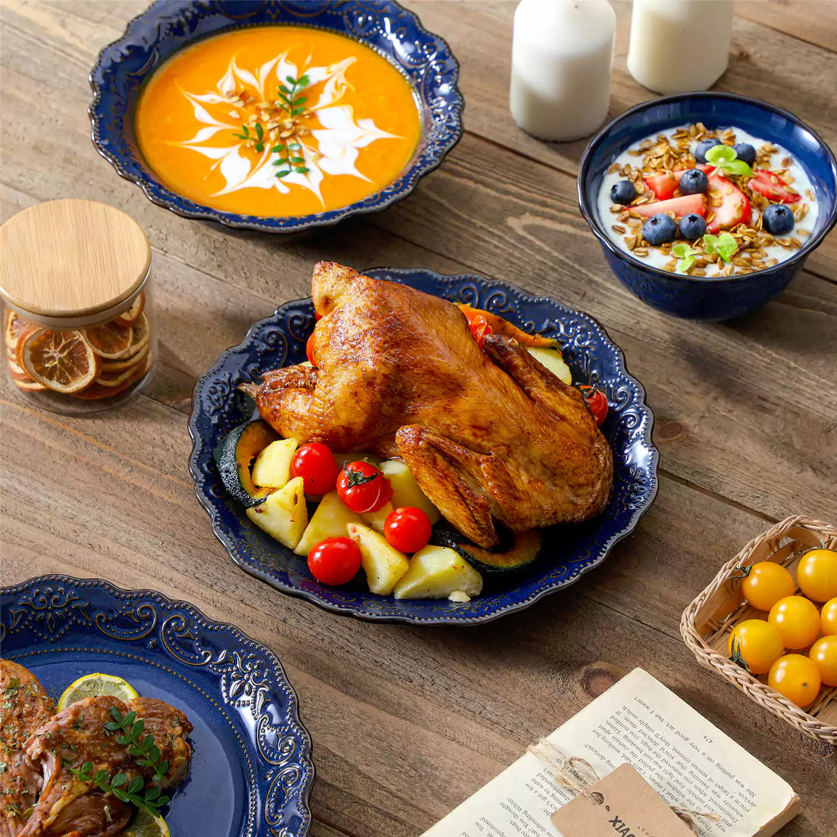 Giselle 16 Piece Dinnerware Set