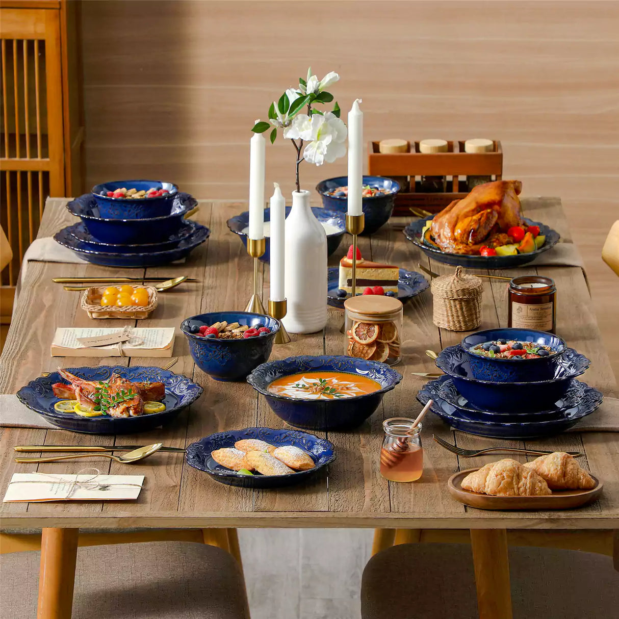 Giselle 16 Piece Dinnerware Set