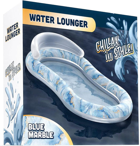 Pool-Floaties-Adult-Size,-Heavy-Duty-Raft-Water-Lounger-Recliner-Inflatable-Float-for-Swimming-Pool-