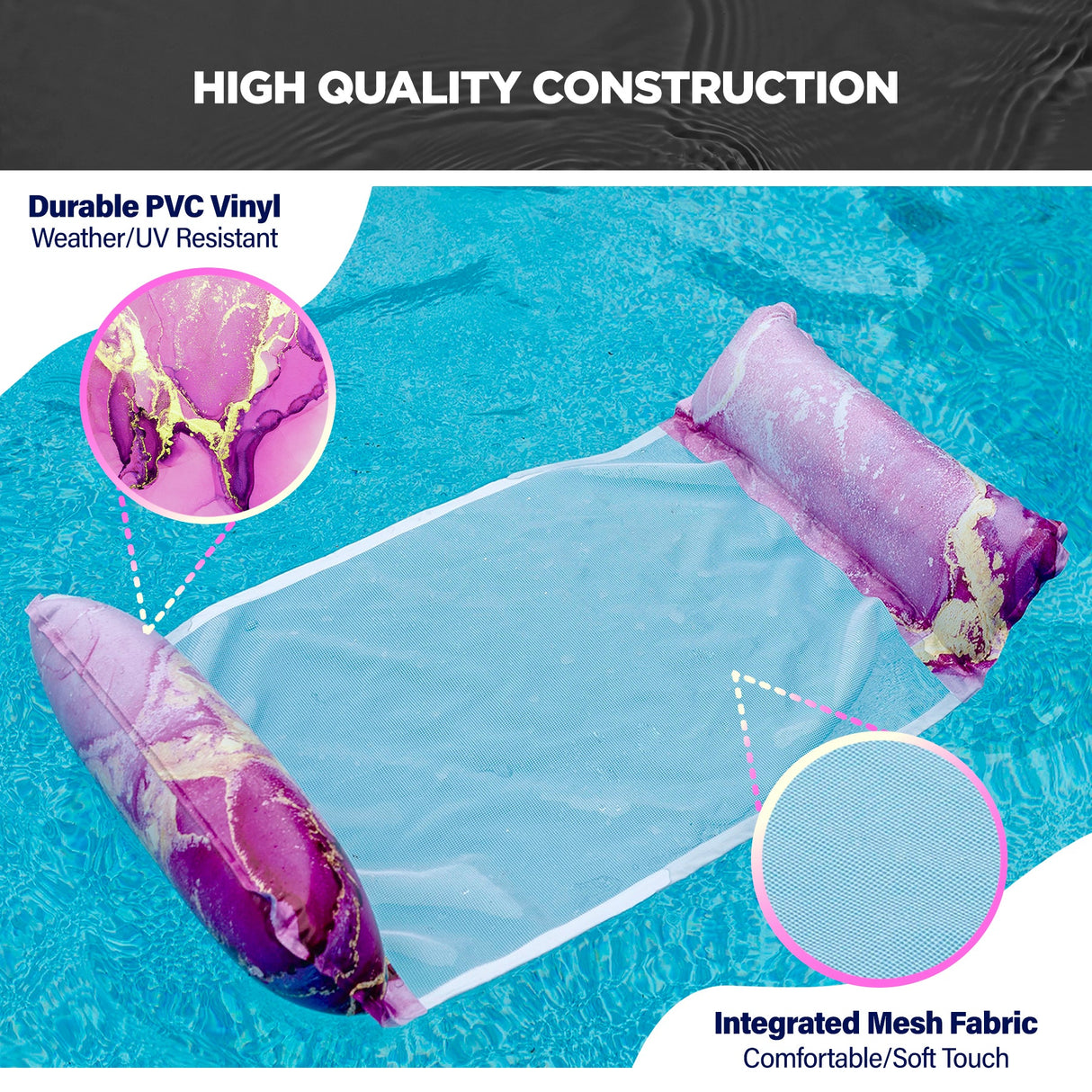 Pool Hammock 2 in 1 Lounger & Chair