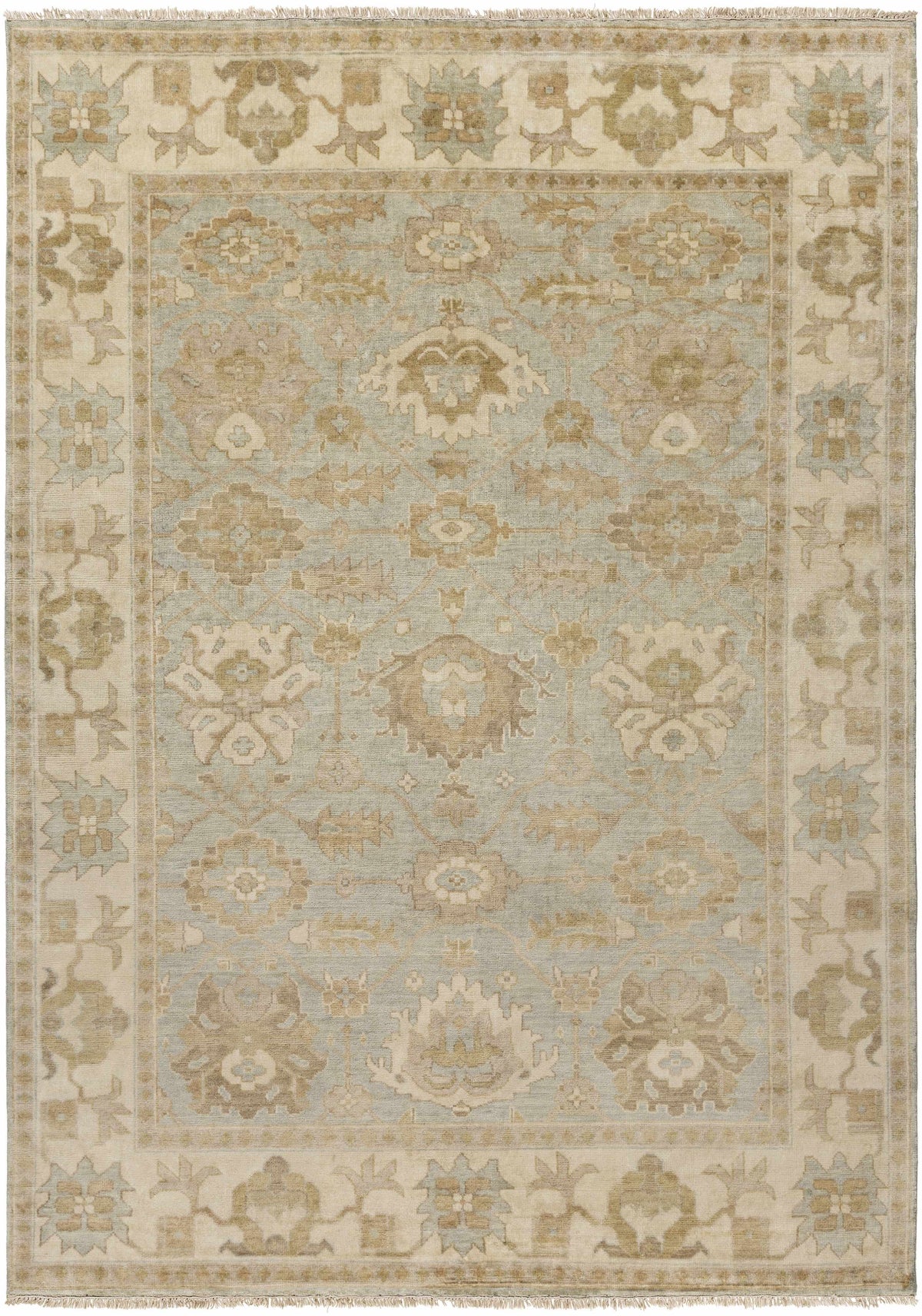Goodyear 5x8 Mustard Premium Wool Rug - Clearance