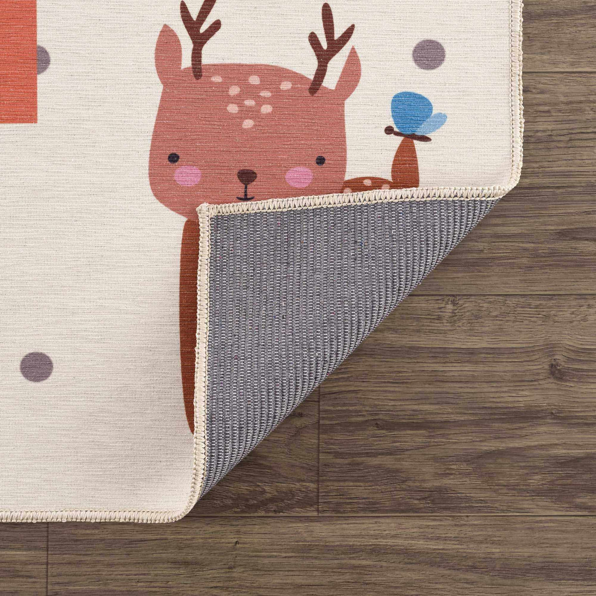 Lundy Kids Hopscotch Colorful Washable Area Rug - Clearance