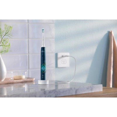 Philips Sonicare 4100 Plaque Control Rechargeable Electric Toothbrush HX3689/22 Navy
