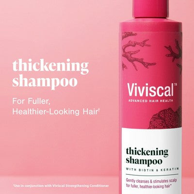 Viviscal Thickening Shampoo with Biotin and Keratin 8.45 fl oz