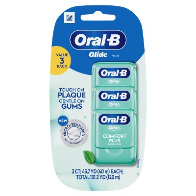 Oral-B Glide Pro-Health Comfort Plus Dental Floss Extra Soft 3-Pack