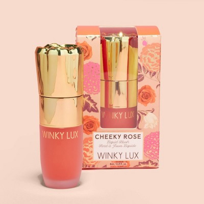 Winky Lux Cheeky Rose Liquid Blush Darling 0.21oz - Imperfect Box