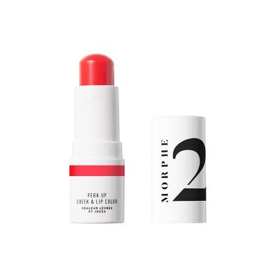 Morphe 2 Perk Up Lip and Cheek Blush Hibiscus Hottie 1.03oz