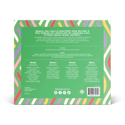 NatureWell Fragrance Mist Gift Set 4ct - Imperfect Box