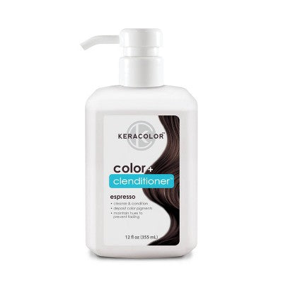 Keracolor Color + Clenditioner Temporary Hair Color Espresso 12 fl oz