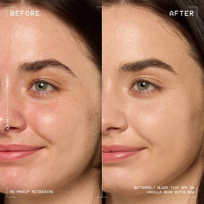 NYX Professional Makeup Buttermelt Glaze Skin Tint SPF 30 Vanilla Bean Butta 1.01 fl oz - Imperfect Container