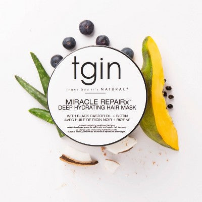 TGIN Miracle RepaiRx Deep Hydrating Hair Mask 12oz