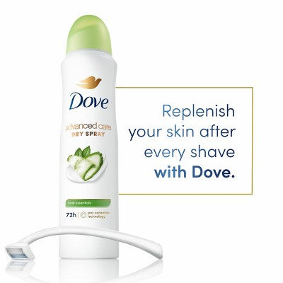 Dove Advanced Care Cool Essentials 72-Hour Women's Antiperspirant & Deodorant Dry Spray