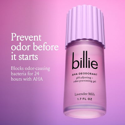 Billie AHA Gel Deodorant Lavender Milk 1.7 fl oz