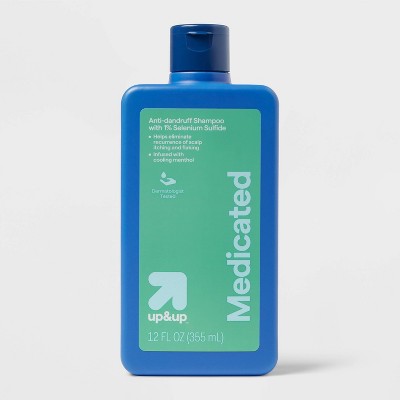 Medicated Menthol Dandruff Shampoo with Selenium Sulfide 12oz