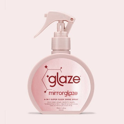Glaze-MirrorGlaze-4-in-1-Super-Sleek-Anti-Frizz-Shine-Spray-with-Heat-Protector-6.4-fl-oz-Hair-Styling-Products