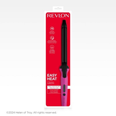 Revlon Easy Heat Precision Hair Curling Iron 1"
