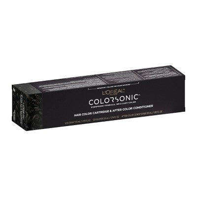 L'Oreal Paris Colorsonic Permanent Hair Color Cartridge Soft Black Natural 2