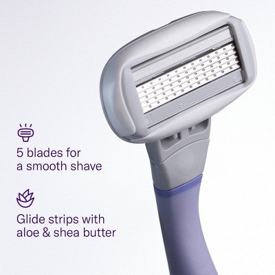 Flamingo Women's 5-Blade Razor Refills 8ct